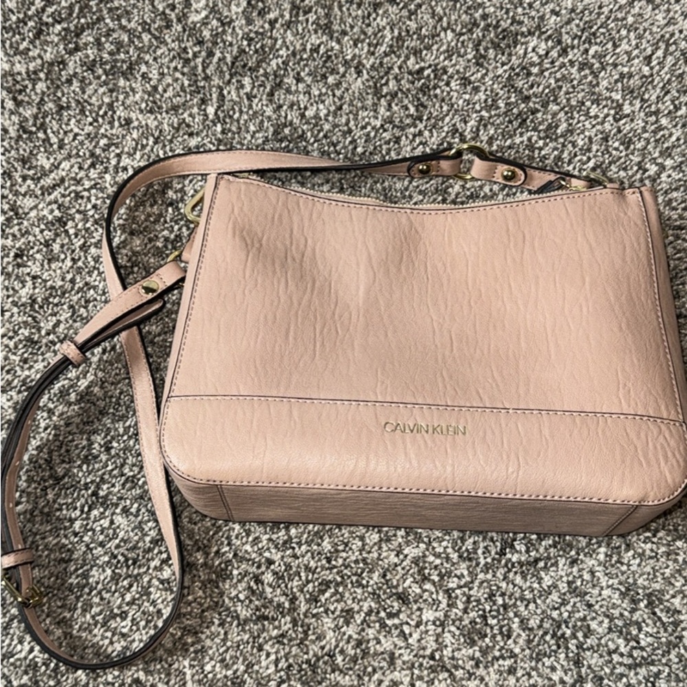 Calvin Klein Blush Crossbody Bag